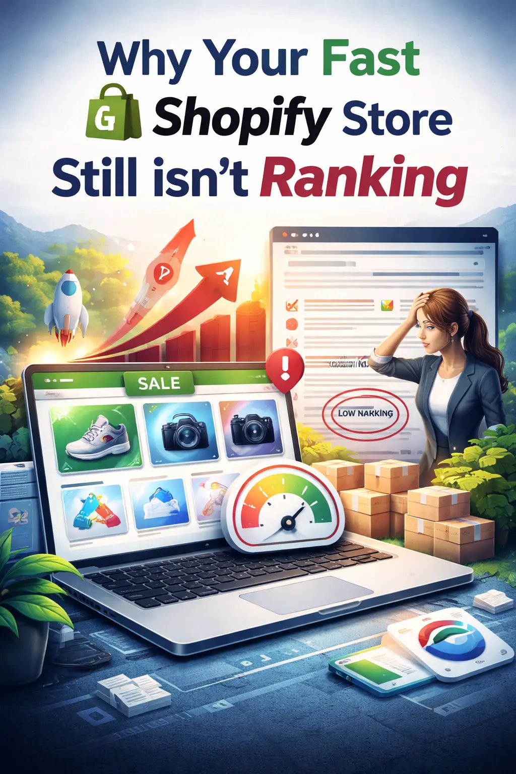 Why Your Fast Shopify Store Still Isn't Ranking
