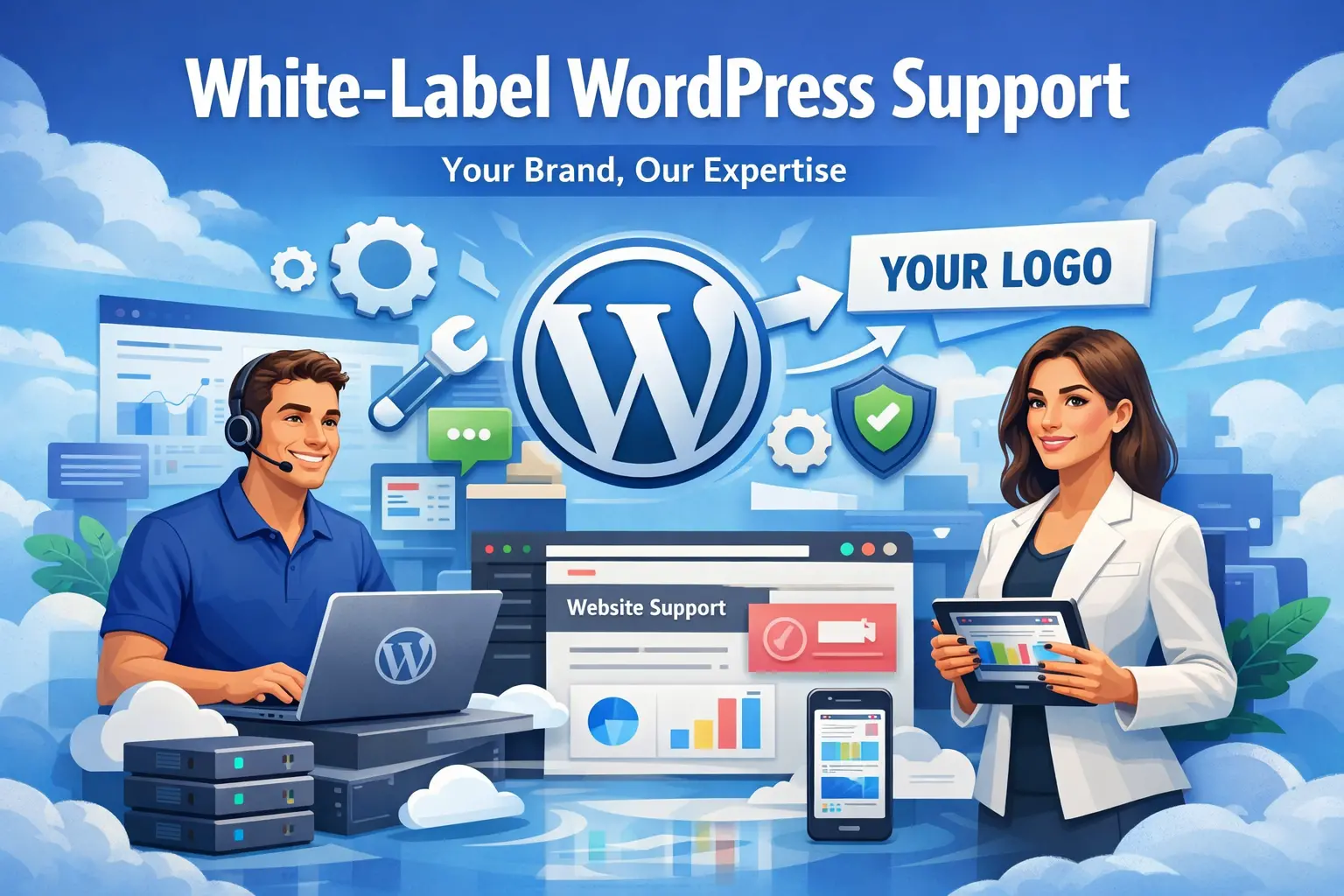 White Label WordPress Support: When Agencies Should Outsource Development White Label WordPress Support: When Agencies Should Outsource Development
